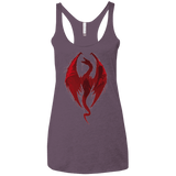 T-Shirts Vintage Purple / X-Small Smaug's Bane Women's Triblend Racerback Tank