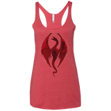 T-Shirts Vintage Red / X-Small Smaug's Bane Women's Triblend Racerback Tank