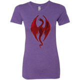 T-Shirts Purple Rush / Small Smaug's Bane Women's Triblend T-Shirt