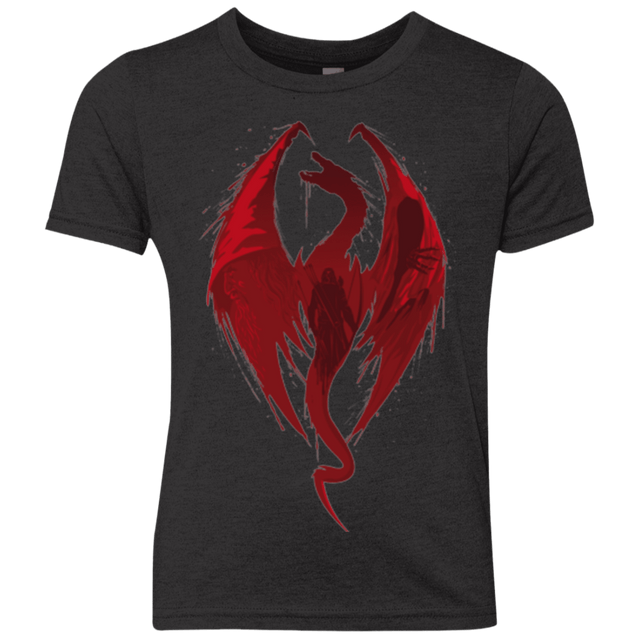 T-Shirts Vintage Black / YXS Smaug's Bane Youth Triblend T-Shirt