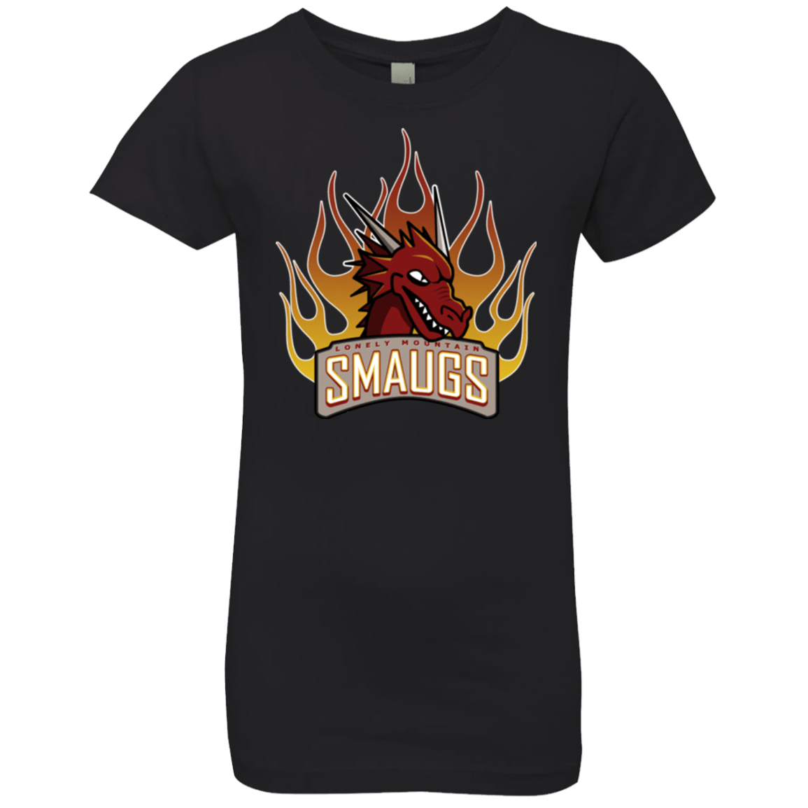 T-Shirts Black / YXS Smaugs Girls Premium T-Shirt