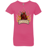 T-Shirts Hot Pink / YXS Smaugs Girls Premium T-Shirt