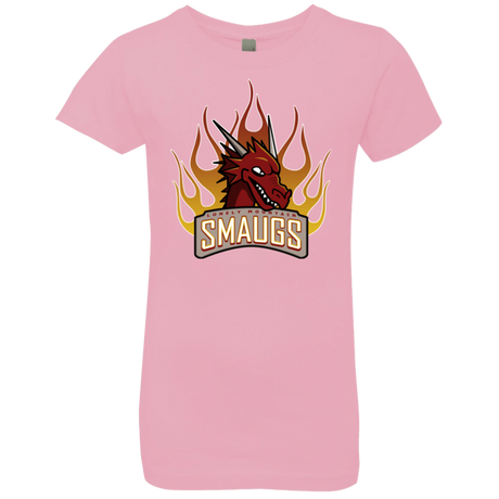 T-Shirts Light Pink / YXS Smaugs Girls Premium T-Shirt