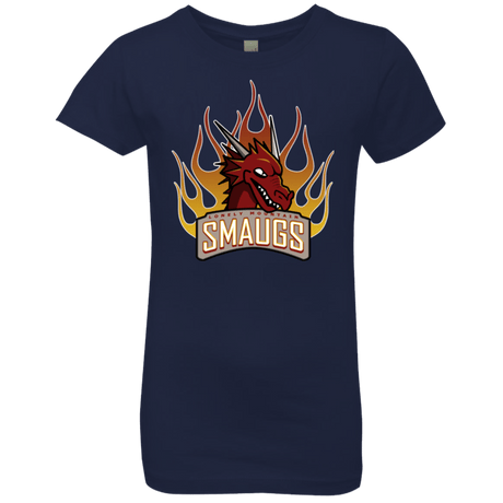 T-Shirts Midnight Navy / YXS Smaugs Girls Premium T-Shirt