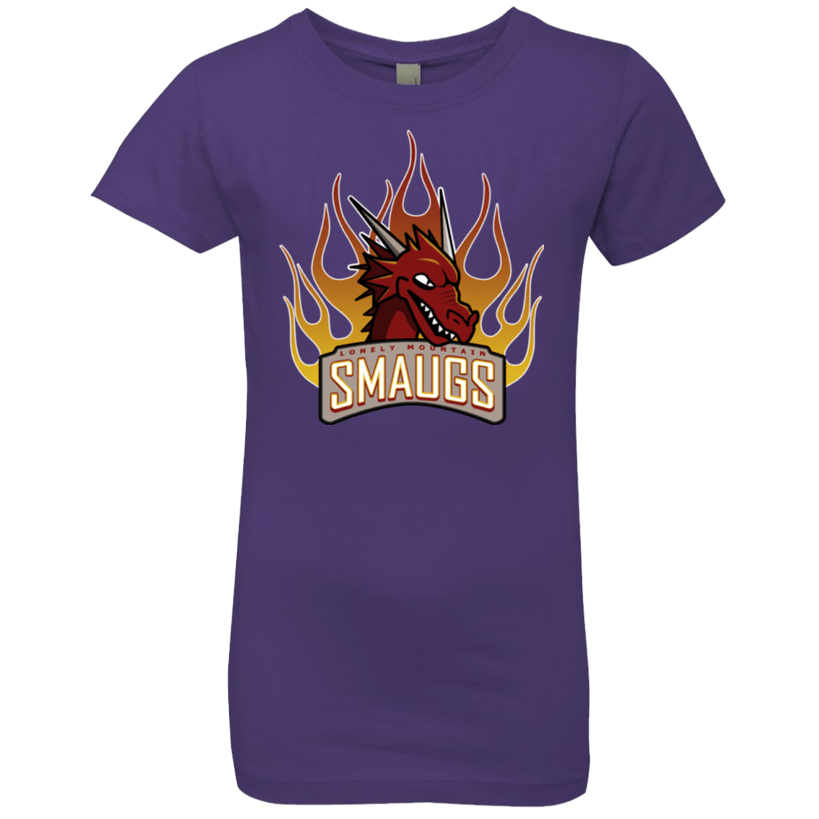 T-Shirts Purple Rush / YXS Smaugs Girls Premium T-Shirt
