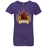 T-Shirts Purple Rush / YXS Smaugs Girls Premium T-Shirt