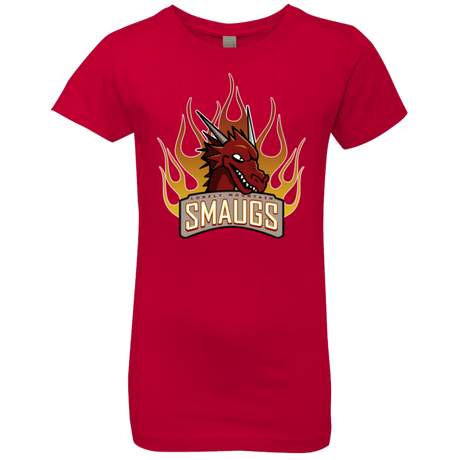 T-Shirts Red / YXS Smaugs Girls Premium T-Shirt