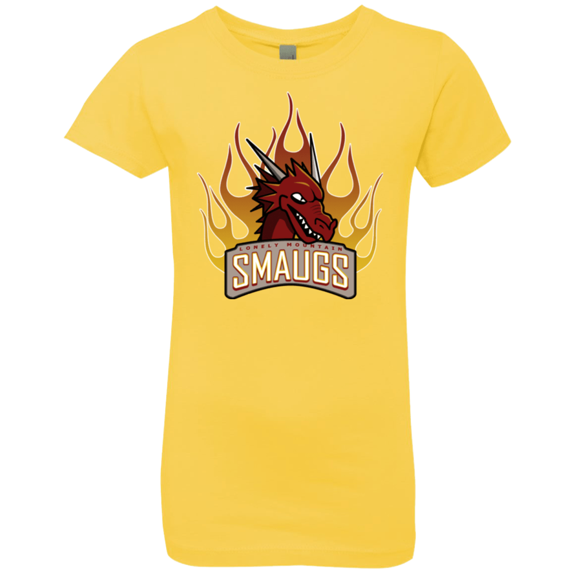 T-Shirts Vibrant Yellow / YXS Smaugs Girls Premium T-Shirt
