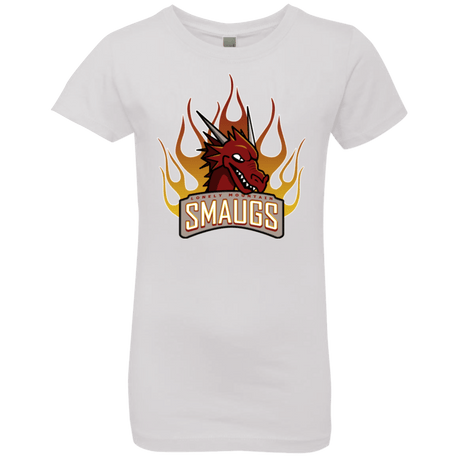 T-Shirts White / YXS Smaugs Girls Premium T-Shirt