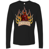 T-Shirts Black / Small Smaugs Men's Premium Long Sleeve