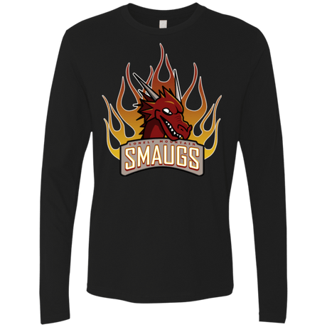 T-Shirts Black / Small Smaugs Men's Premium Long Sleeve