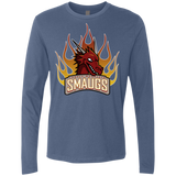 T-Shirts Indigo / Small Smaugs Men's Premium Long Sleeve