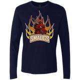 T-Shirts Midnight Navy / Small Smaugs Men's Premium Long Sleeve