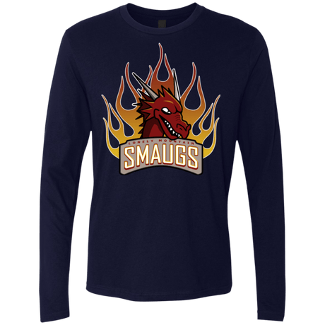 T-Shirts Midnight Navy / Small Smaugs Men's Premium Long Sleeve