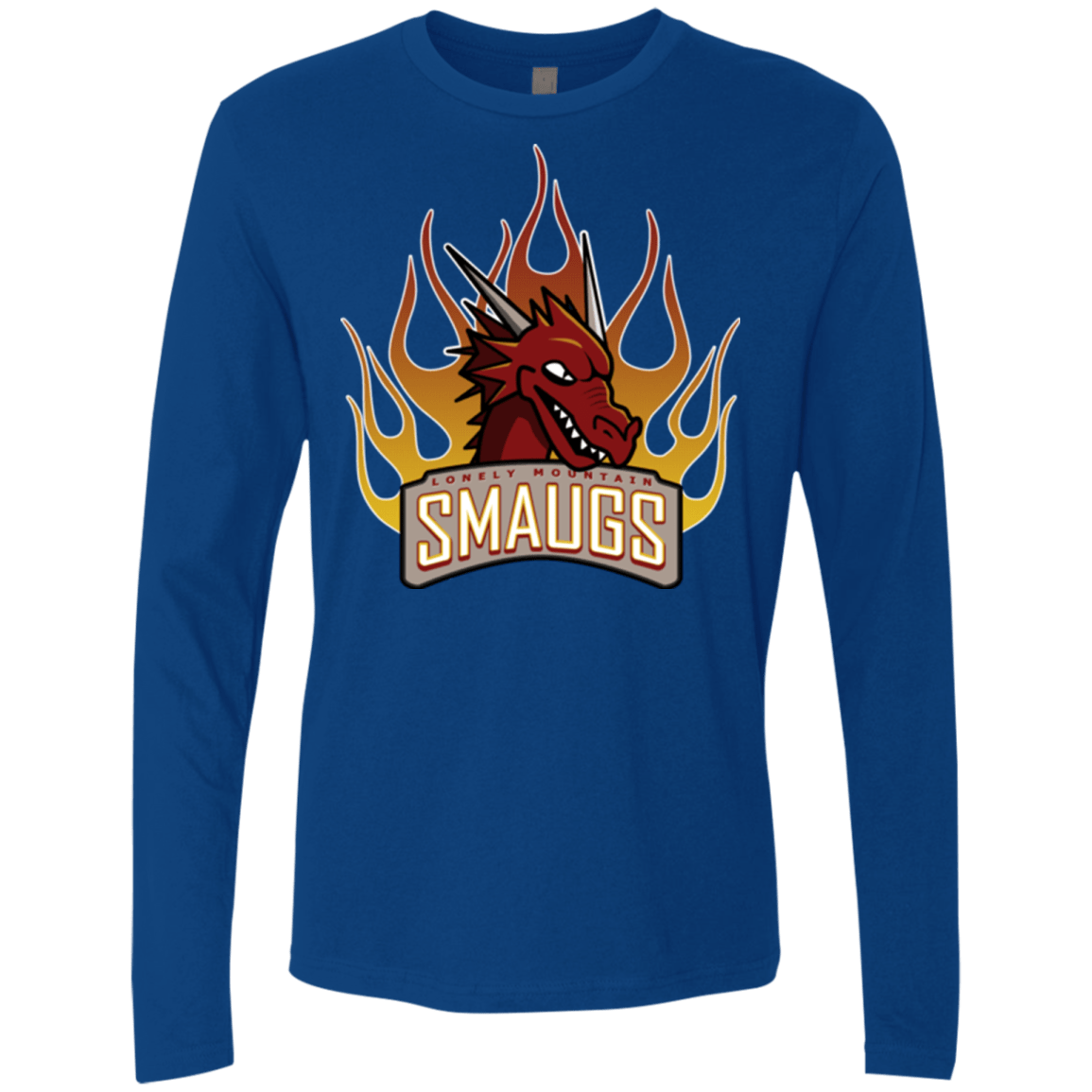 T-Shirts Royal / Small Smaugs Men's Premium Long Sleeve
