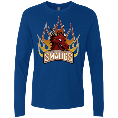 T-Shirts Royal / Small Smaugs Men's Premium Long Sleeve