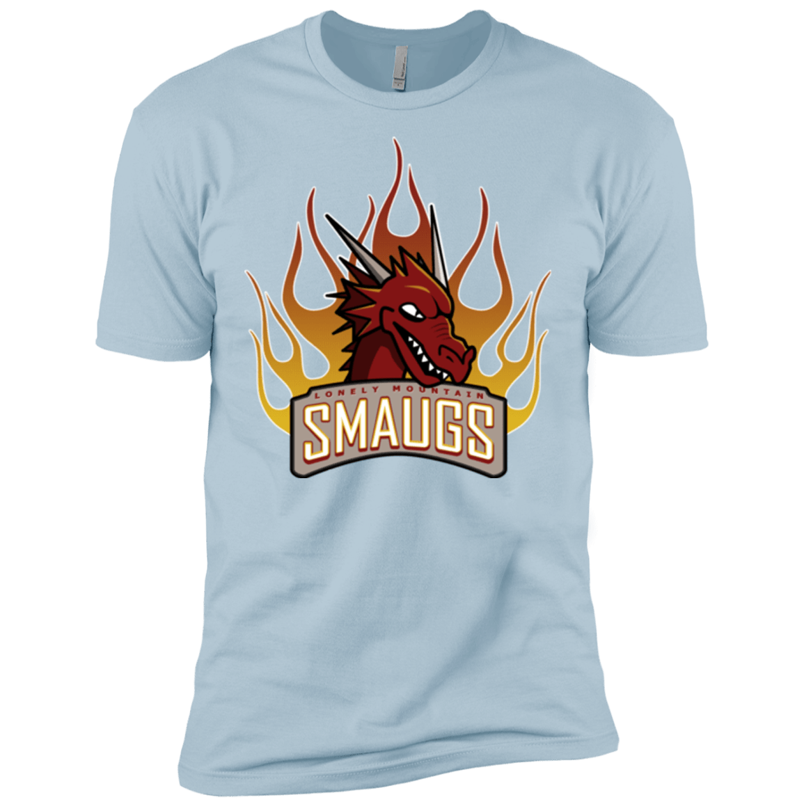 T-Shirts Light Blue / X-Small Smaugs Men's Premium T-Shirt