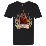 T-Shirts Black / X-Small Smaugs Men's Premium V-Neck
