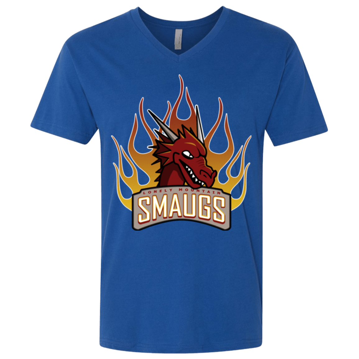 T-Shirts Royal / X-Small Smaugs Men's Premium V-Neck