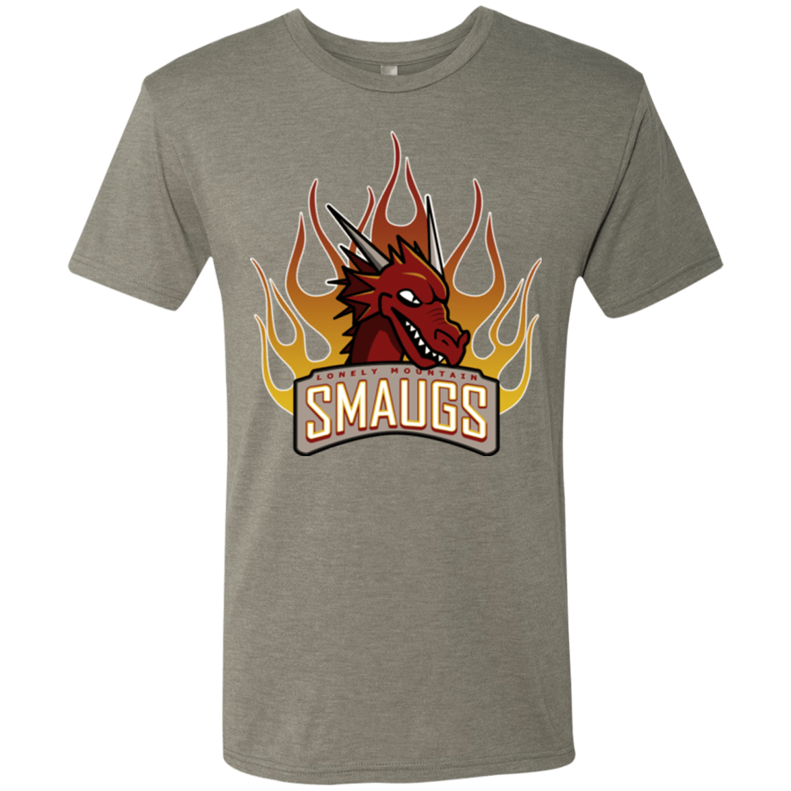 T-Shirts Venetian Grey / Small Smaugs Men's Triblend T-Shirt