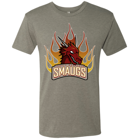 T-Shirts Venetian Grey / Small Smaugs Men's Triblend T-Shirt