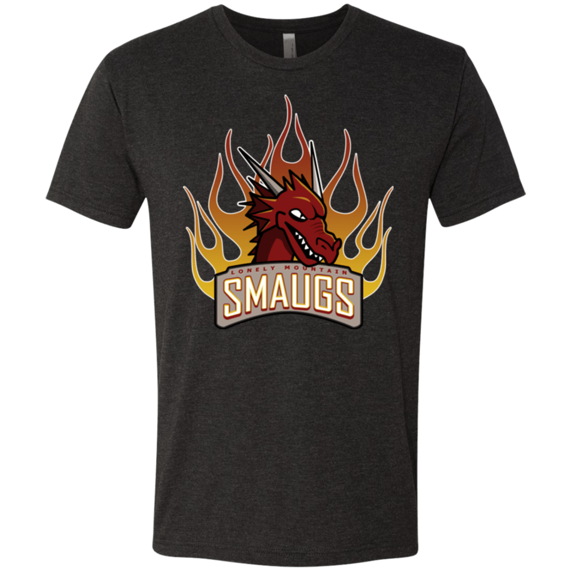 T-Shirts Vintage Black / Small Smaugs Men's Triblend T-Shirt