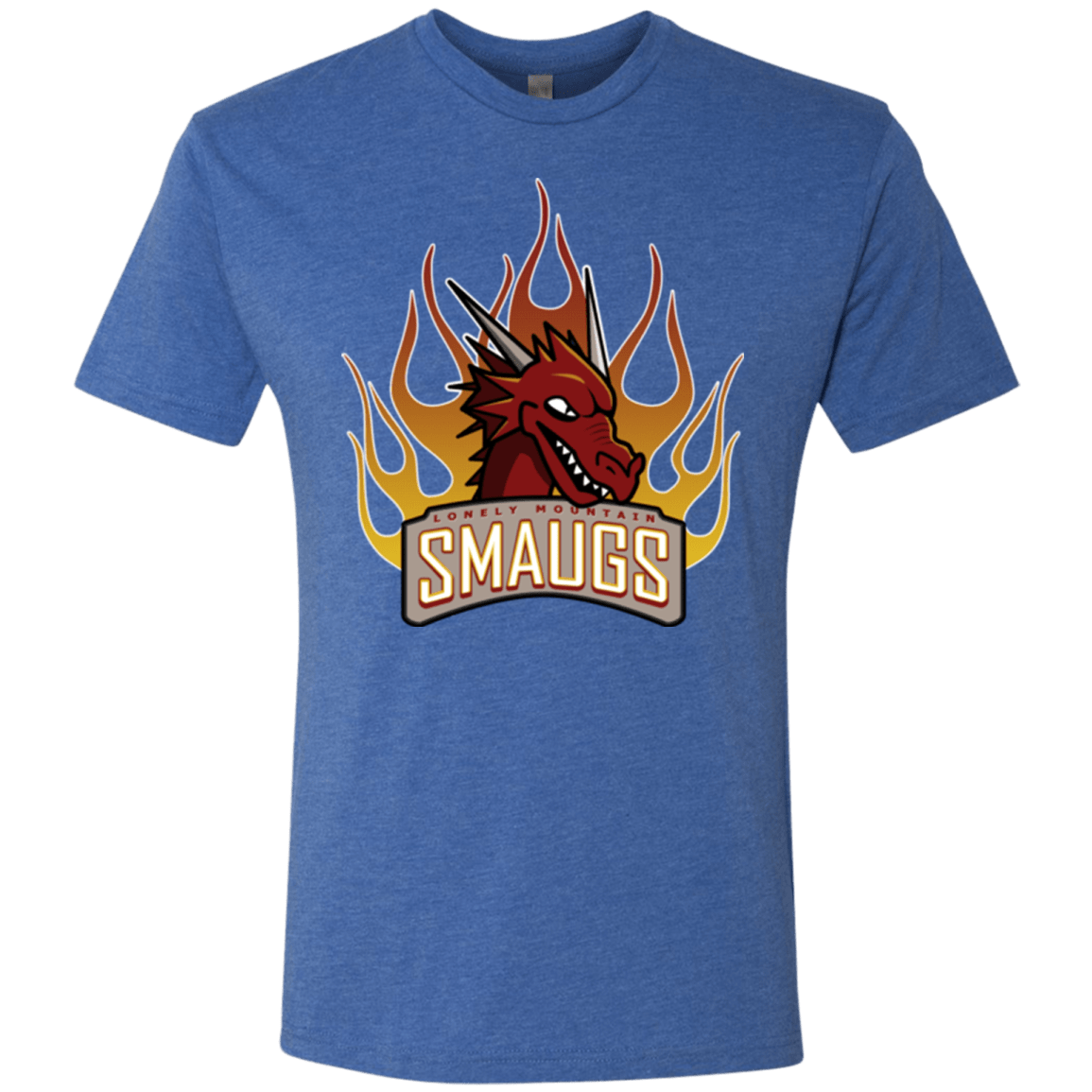 T-Shirts Vintage Royal / Small Smaugs Men's Triblend T-Shirt