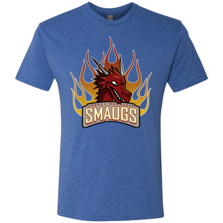 T-Shirts Vintage Royal / Small Smaugs Men's Triblend T-Shirt