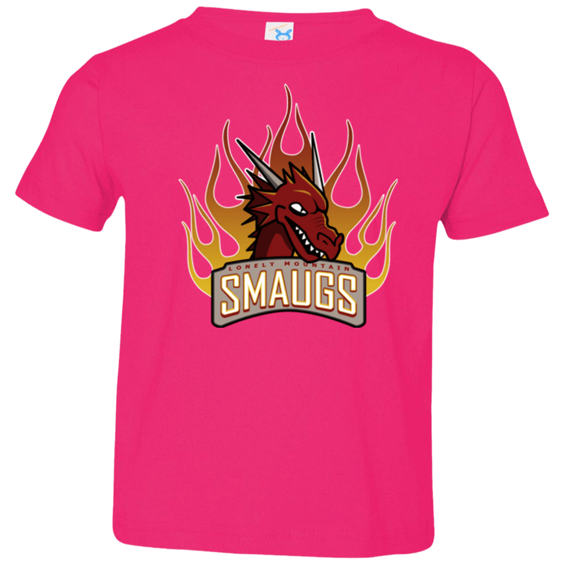 T-Shirts Hot Pink / 2T Smaugs Toddler Premium T-Shirt