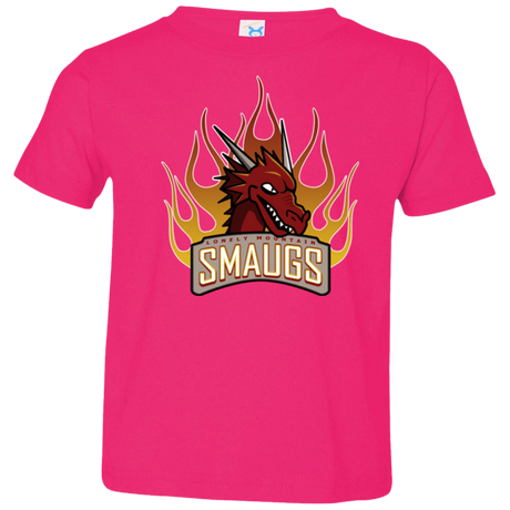 T-Shirts Hot Pink / 2T Smaugs Toddler Premium T-Shirt