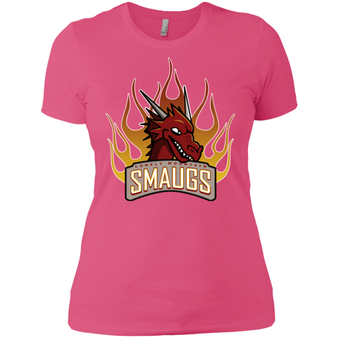 T-Shirts Hot Pink / X-Small Smaugs Women's Premium T-Shirt