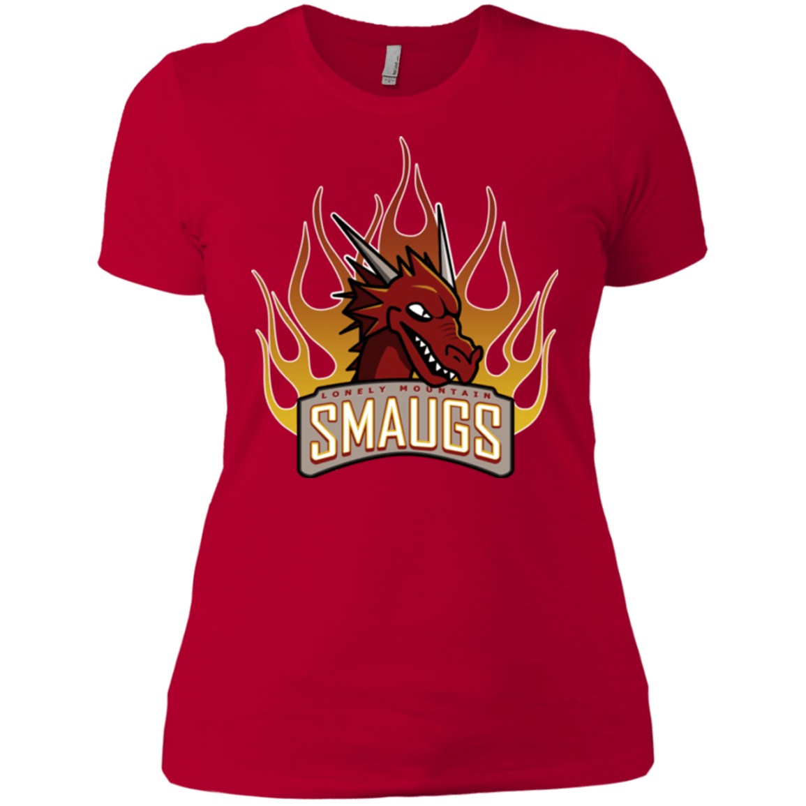 T-Shirts Red / X-Small Smaugs Women's Premium T-Shirt
