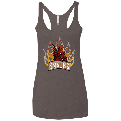 T-Shirts Macchiato / X-Small Smaugs Women's Triblend Racerback Tank