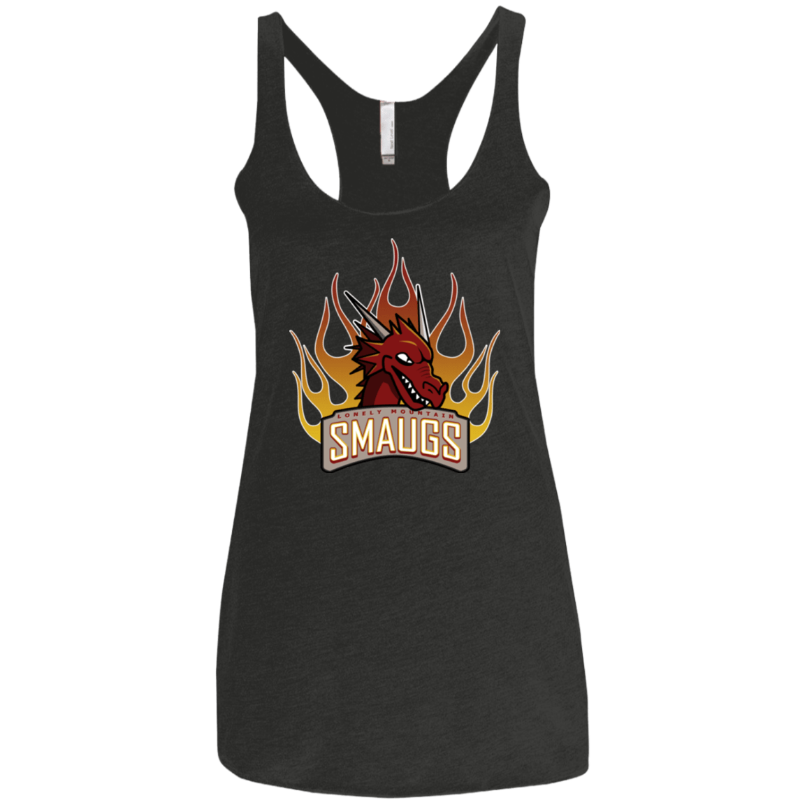 T-Shirts Vintage Black / X-Small Smaugs Women's Triblend Racerback Tank