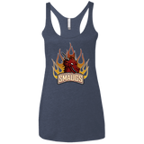 T-Shirts Vintage Navy / X-Small Smaugs Women's Triblend Racerback Tank