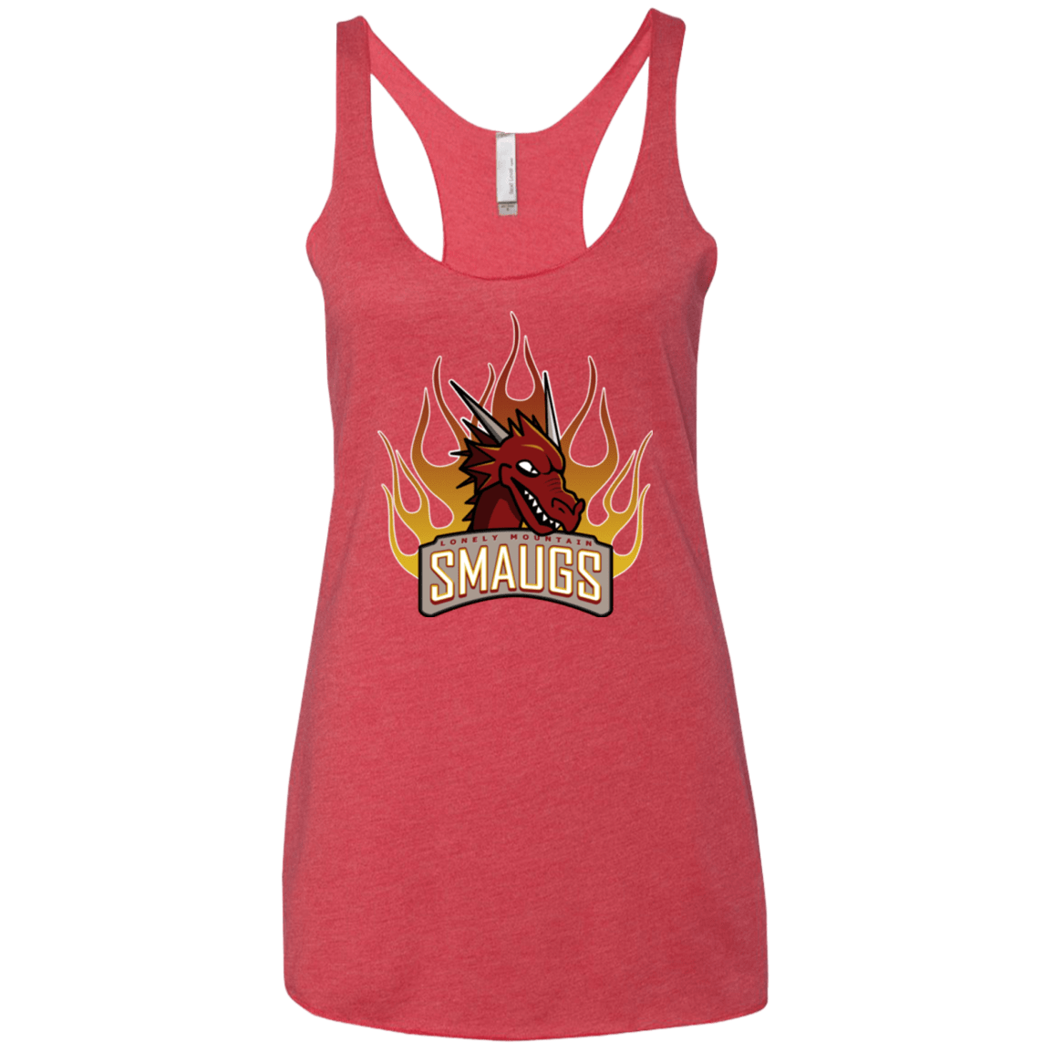 T-Shirts Vintage Red / X-Small Smaugs Women's Triblend Racerback Tank
