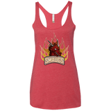 T-Shirts Vintage Red / X-Small Smaugs Women's Triblend Racerback Tank
