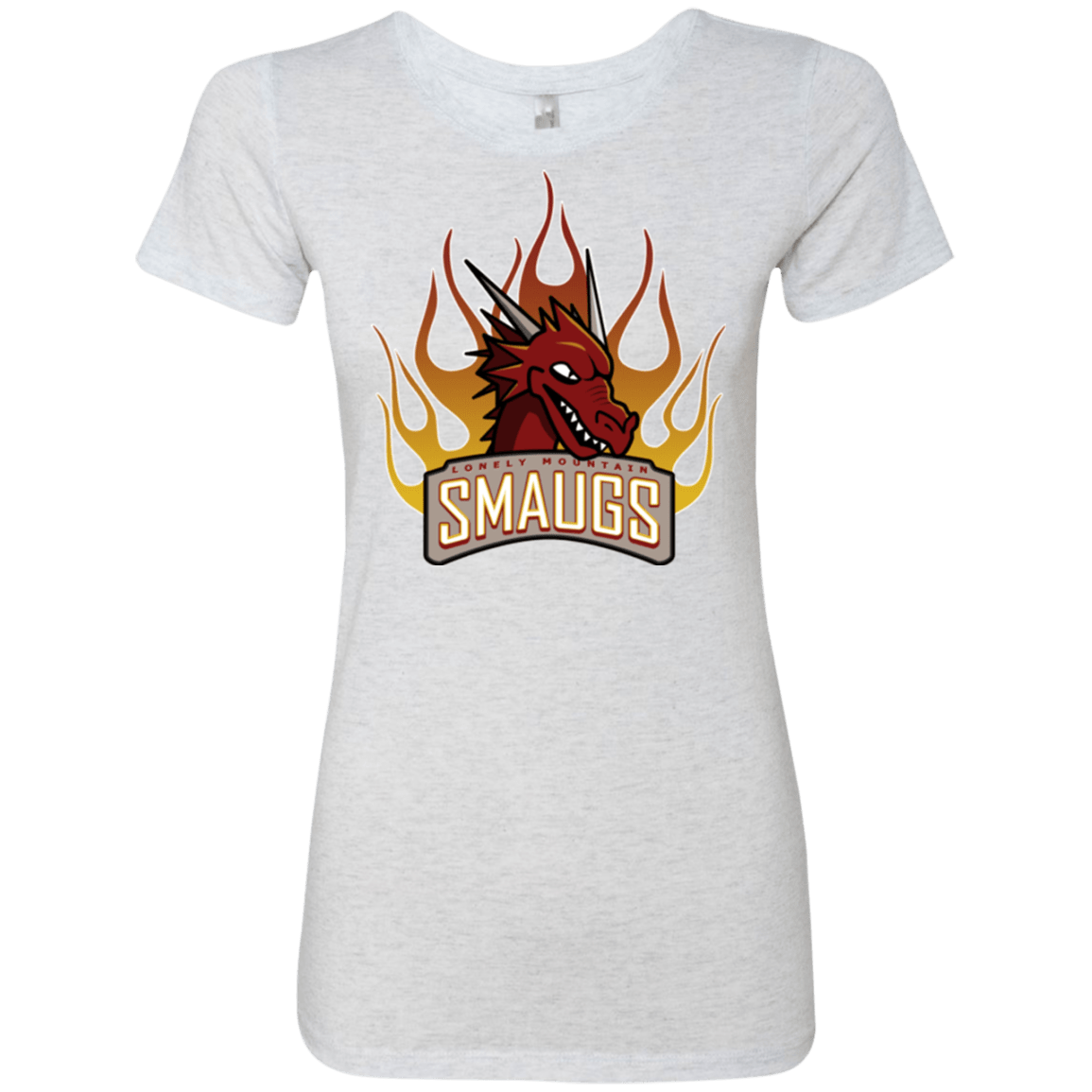 T-Shirts Heather White / Small Smaugs Women's Triblend T-Shirt