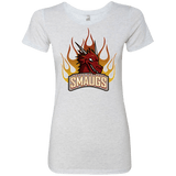T-Shirts Heather White / Small Smaugs Women's Triblend T-Shirt