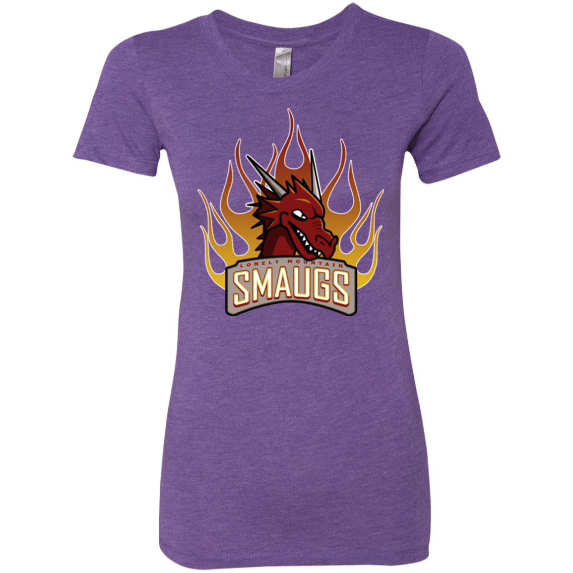 T-Shirts Purple Rush / Small Smaugs Women's Triblend T-Shirt