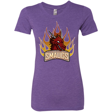 T-Shirts Purple Rush / Small Smaugs Women's Triblend T-Shirt