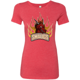 T-Shirts Vintage Red / Small Smaugs Women's Triblend T-Shirt