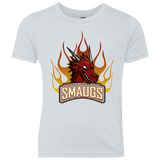 T-Shirts Heather White / YXS Smaugs Youth Triblend T-Shirt