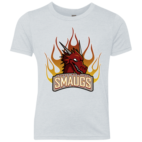T-Shirts Heather White / YXS Smaugs Youth Triblend T-Shirt