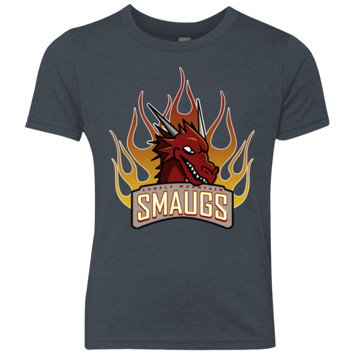 T-Shirts Vintage Navy / YXS Smaugs Youth Triblend T-Shirt