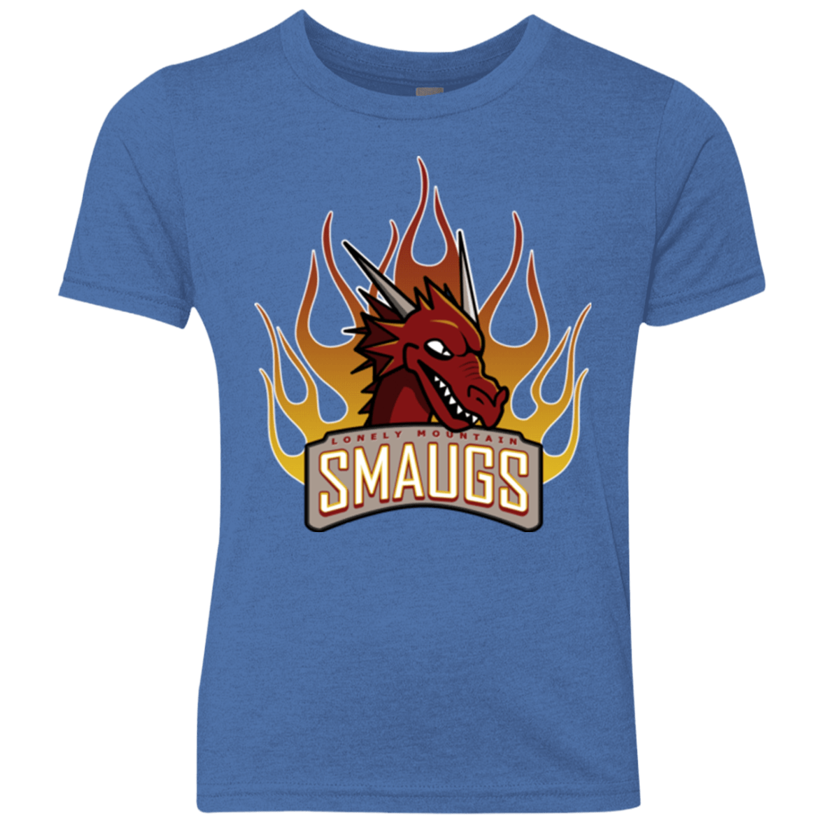 T-Shirts Vintage Royal / YXS Smaugs Youth Triblend T-Shirt