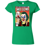 T-Shirts Irish Green / S Smile Clown Junior Slimmer-Fit T-Shirt