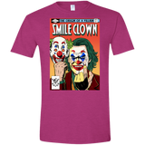 T-Shirts Antique Heliconia / S Smile Clown Men's Semi-Fitted Softstyle