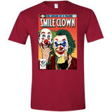 T-Shirts Cardinal Red / S Smile Clown Men's Semi-Fitted Softstyle