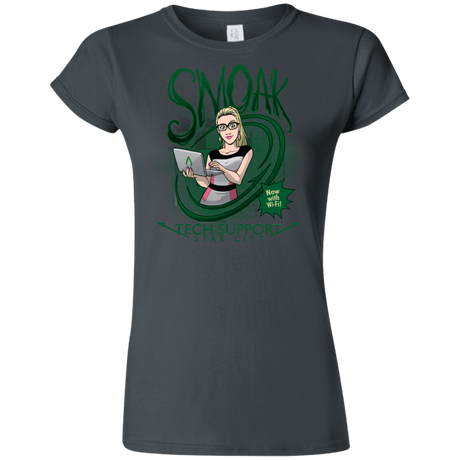 T-Shirts Charcoal / S Smoak Junior Slimmer-Fit T-Shirt